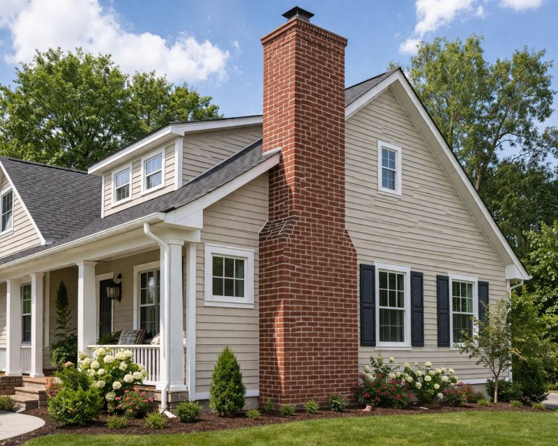 Brick Columns Installation in Worcester, MA