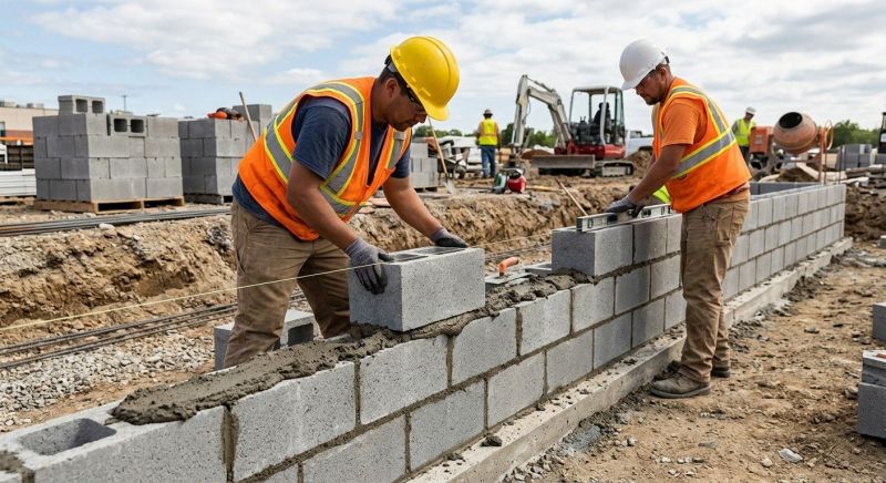 Cinder Blocks Installation in Norwalk, CT