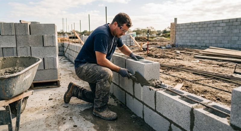 Concrete Blocks Installation in Boston, MA