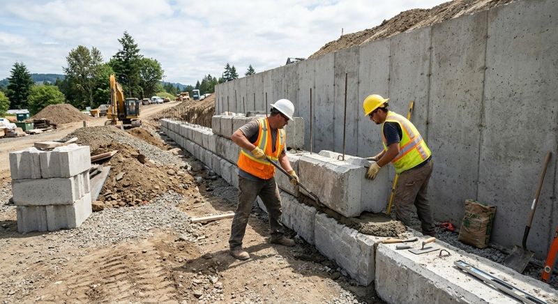 Concrete Blocks Installation in Fairfield County, CT