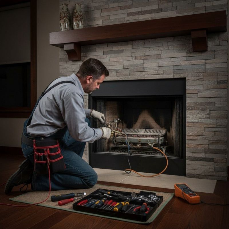 Ventless Fireplace Installation