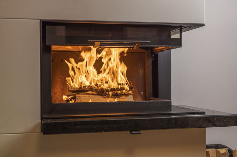 Ventless Fireplace Installation detail
